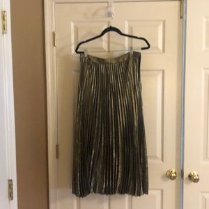 Reiss US Size 8 gold skirt